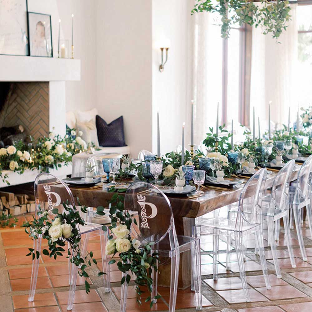 Rustic, modern table setting | Kaity Brawley Photography, Niche Event Rentals